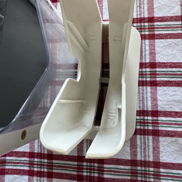 Used White Bagel Slicer Kitchen Tool Home Decor - Picture 5 of 5